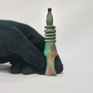Egyptian Amulet of the Djed of God Osiris. Djed .  Djed pillar representing Osiris' backbone bearing . made Iin egypt