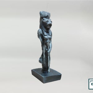 A unique bust of the goddess Sekhmet, Sekhmet, a wonderful museum copy made by hand in Egypt. old