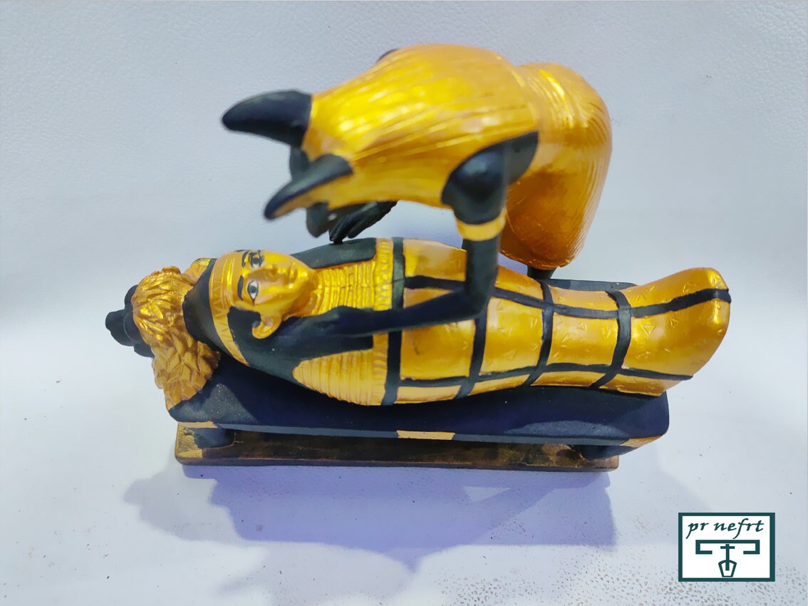 A Unique Mode Statue of Anubis the Machine of Embalming and Etsy