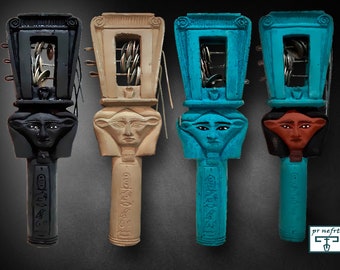 The powerful goddess Hathor ( Sacred Sistrum )Tool For Activations Ceremonies Rituals n Spirituality