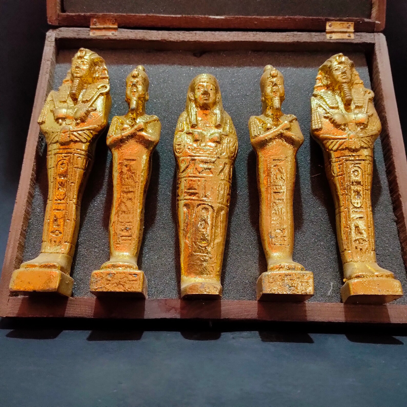 Shabti Collection Ancient Egyptian Funeral Masterpiece Shabti (ushabti) (made ...