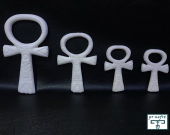 アンク。生命の鍵。エジプトで精巧に作られた力強いエジプトの十字架