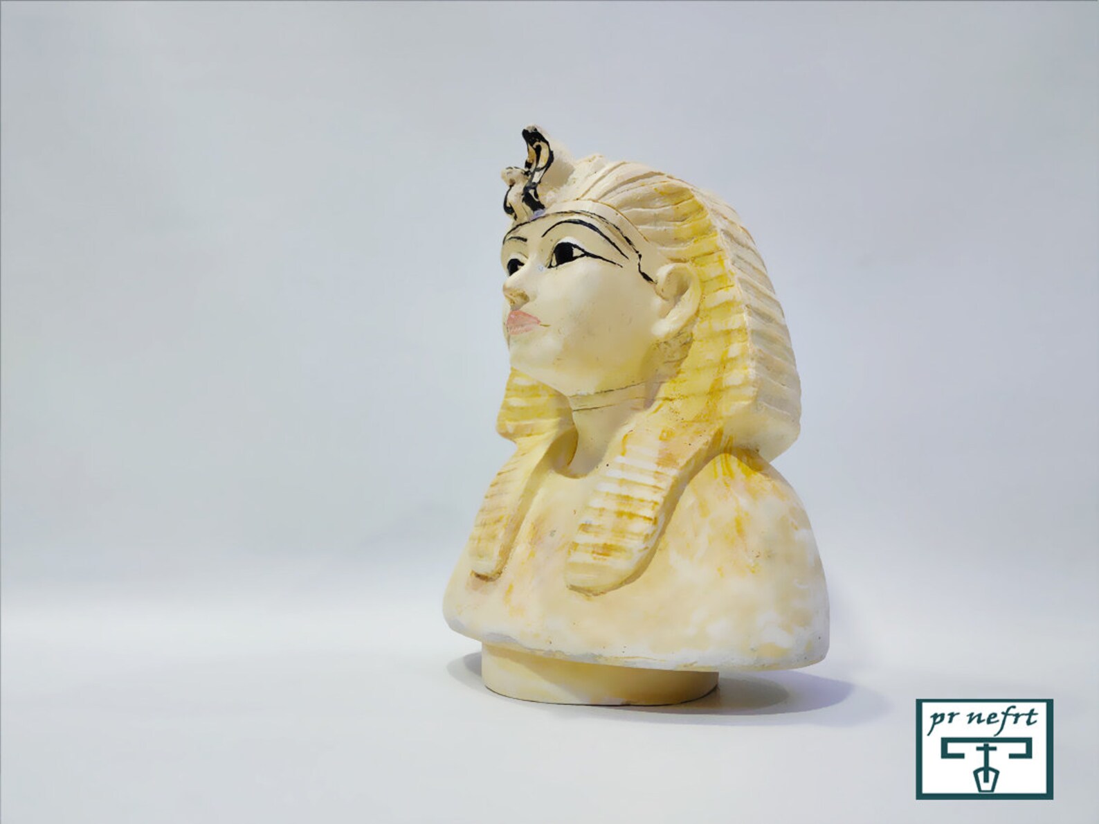 Der Deckel des Canopus-Glases von König Tutanchamun. Der Kopf | Etsy