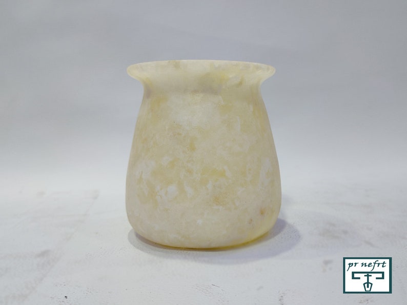 Alabaster Vase Egyptian Alabaster Candle Holder Alabaster Etsy