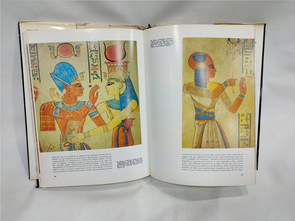 エジプト文明図鑑、1976年版、現代国サイズ：33x24。参考文献：CZC