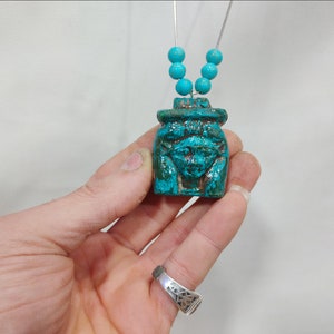 Hathor -Great necklace of goddess Hathor. Strong old necklace made in Egypt