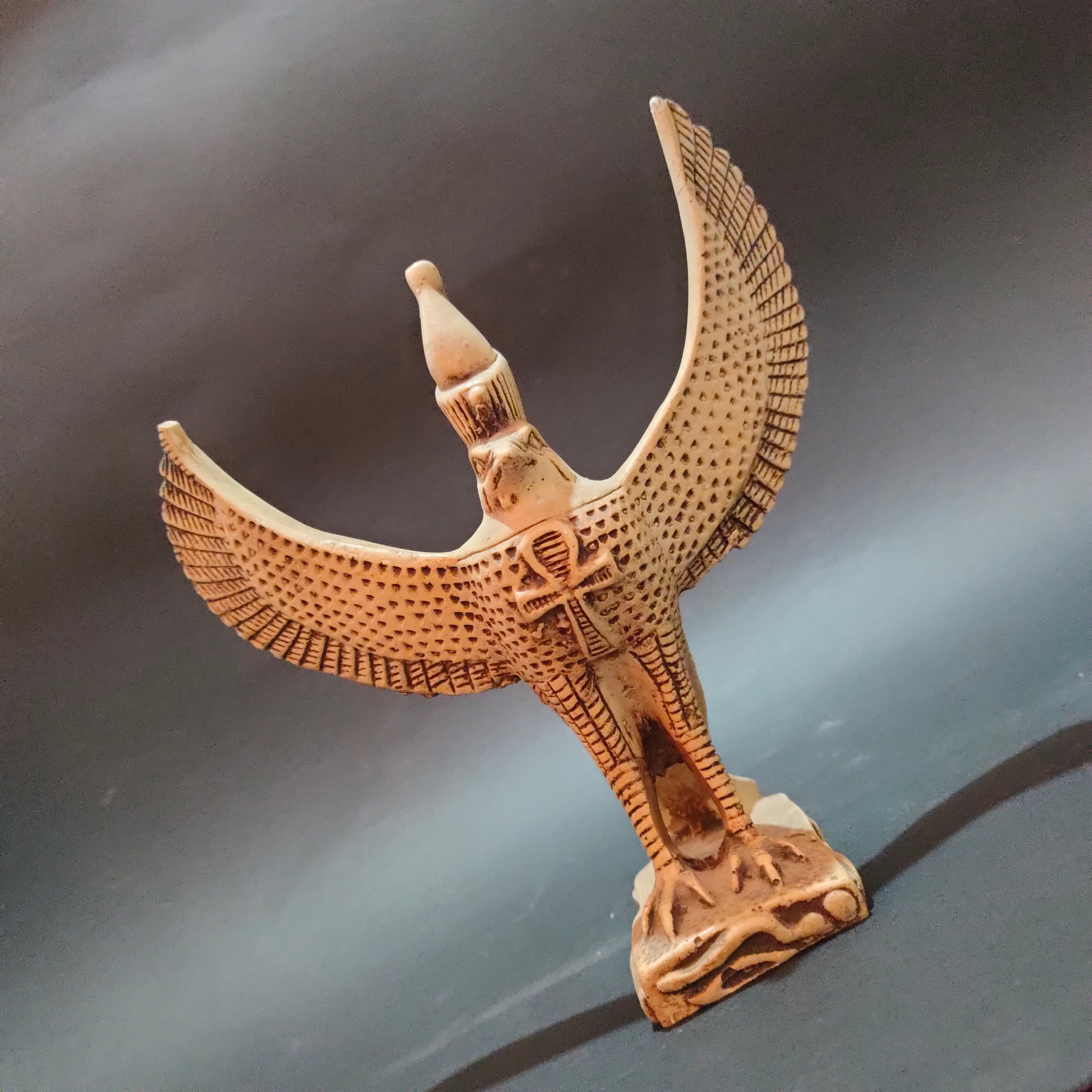 Statue of Ancient Egyptian God Horus Stone Made in Egypt - Etsy UK