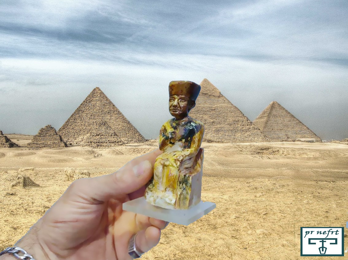 Rare Statue of King Khufu. the Famous Statue. Statue of King Etsy