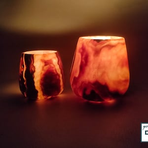 Alabaster vase, egyptian alabaster candle holder, alabaster candle holder, available in two designs. Alabaster, made in Egypt