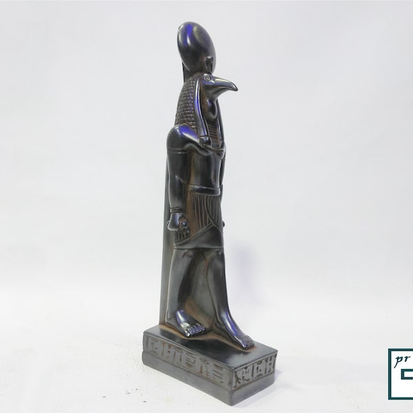 Standbeeld Thoth Zware steen van Egyptische God Van Kennis Thoth