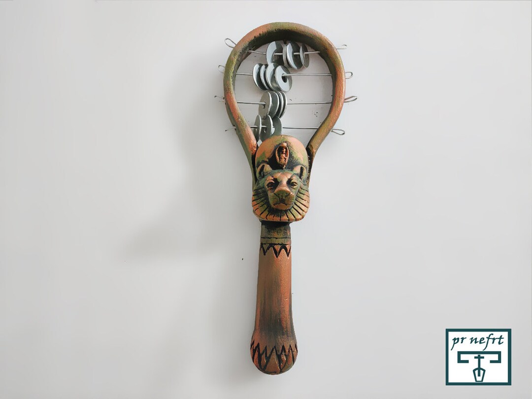 Sistrum of the Goddess Sekhmet (musical Instrument)great Sound. Sistrum ...