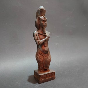 Unique of Bust of King Akhenaten, a heavy solid stone made in Egypt