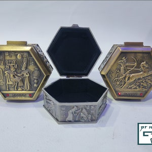 Egyptian jewelry and gifts box, pharaonic jewelry box, jewelry box. A gift box is available in 3 wonderful designs