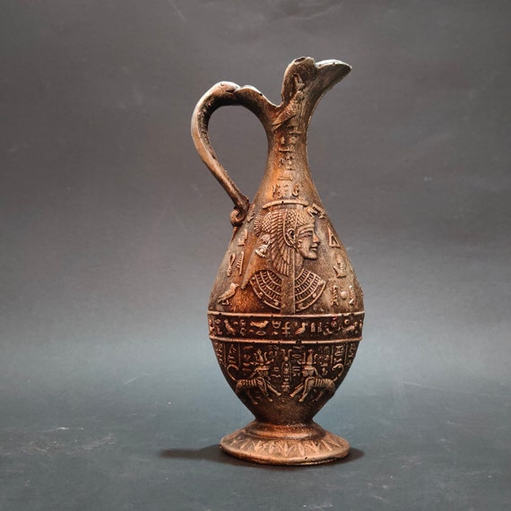 Decorative Wine Jug. Pharaonic Decoration Jug. (made in