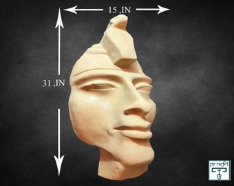 unique model of King Akhenaten, a similar large model, 31 inches, made in Egypt