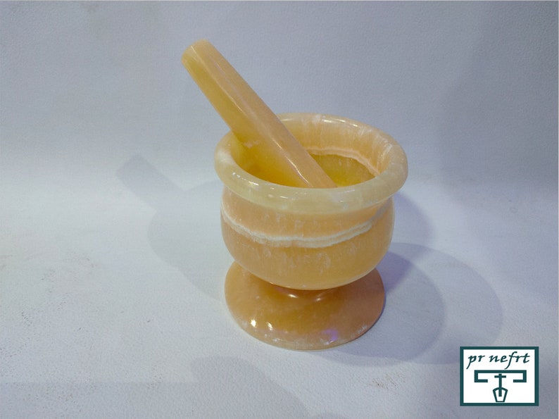 Ancient Egyptian Mortar and Pestle Set. the Natural Egyptian Etsy