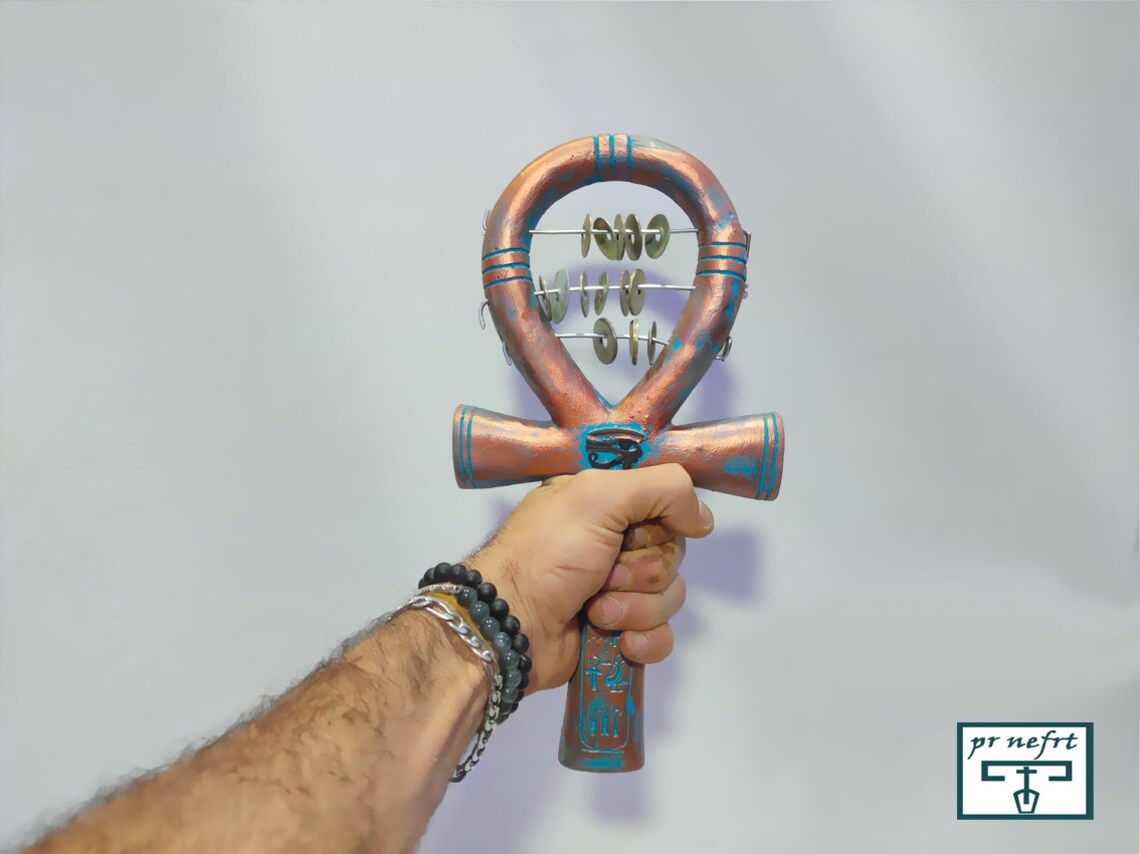 Ankh, Sistrum. Key Life. A Wonderful Musical Instrument. A Tool