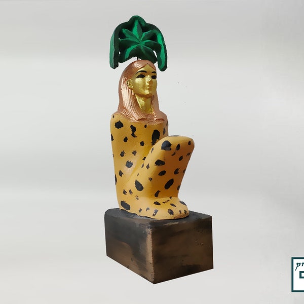 Die seltene Statue der Göttin Seshat, der Göttin der Weisheit, des Wissens, der Schrift und Hüterin der Texte, die wir in Ägypten brillant für Sie gemacht haben