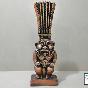 The god Bes is the god of laughter and the god of fun. God of protection and enemy of evil spirits Made in Egypt