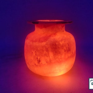Alabaster vase, Egyptian alabaster candle holder, alabaster candle holder, alabaster stone, made in Egypt