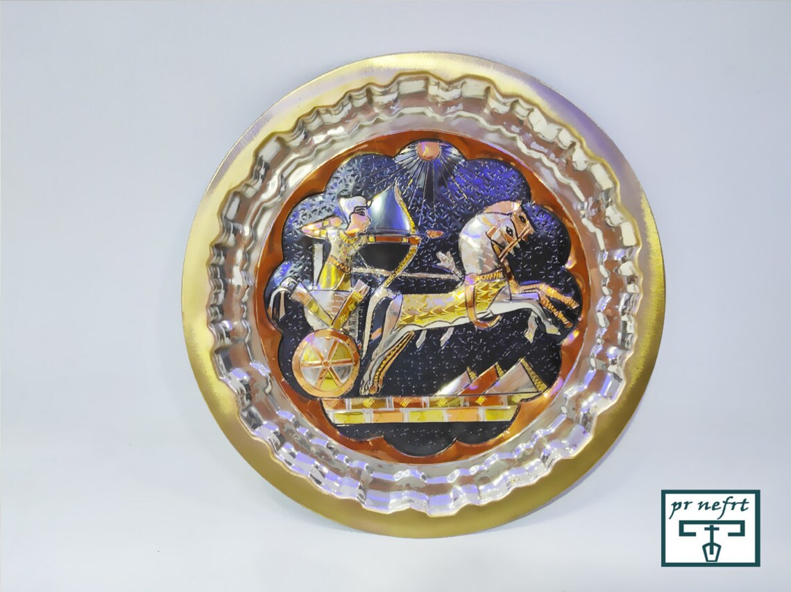 Unique Brass Decorative Plaque for Wall Hanging Fabulous Etsy