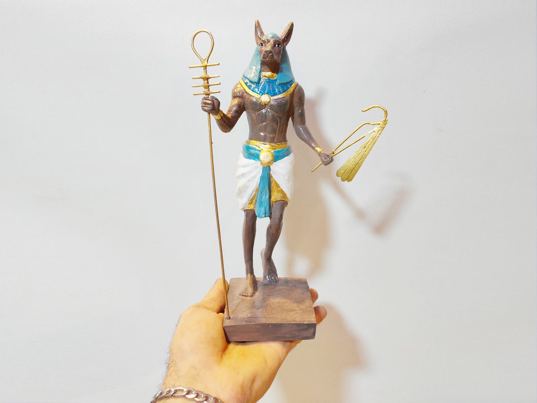 Jackal Statue.