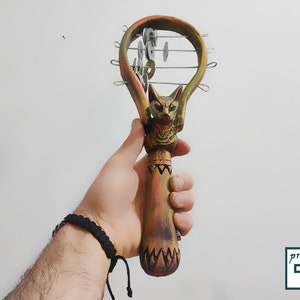 sistrum Bastet.The. Bastet. A wonderful musical instrument. A tool to activate rituals and ceremonies with a distinctive sound Made in Egypt