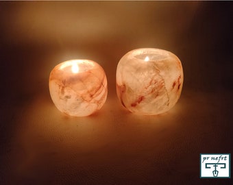 Alabaster vase, egyptian alabaster candle holder, alabaster candle holder, available in two designs. Alabaster, made in Egypt