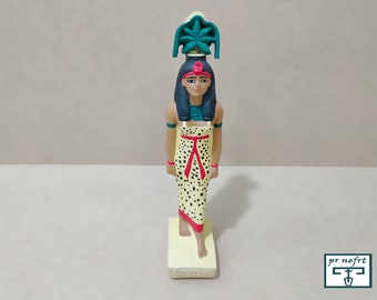 The rare statue of the goddess Seshat, the goddess of wisdom, knowledge, writing, and guardian of texts we made brilliantly for you in egypt
