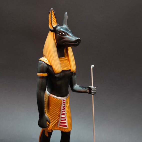 アヌビス神のユニークな模型（エジプト製） - Etsy 日本