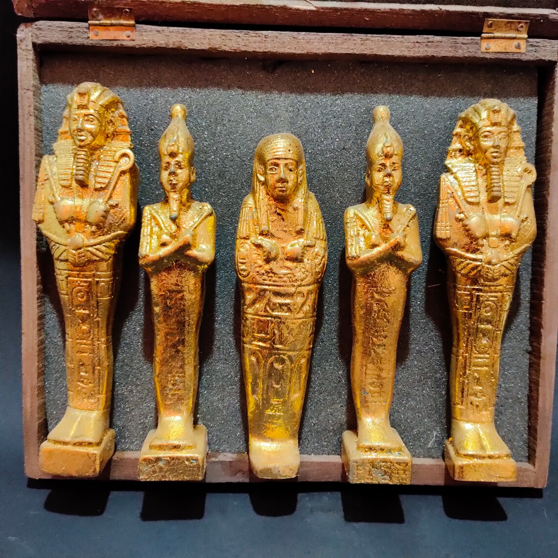 Shabti Collection Ancient Egyptian Funeral Masterpiece Shabti (ushabti) (made ...