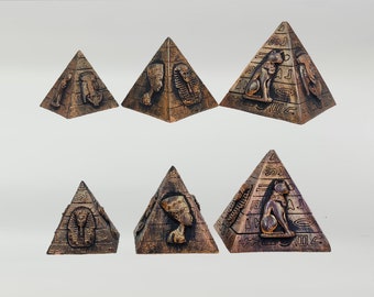 Giza Pyramids. Pyramids. The Great Pyramids of Egypt. Available in two colors. Altar Pyramids. Made in Egypt