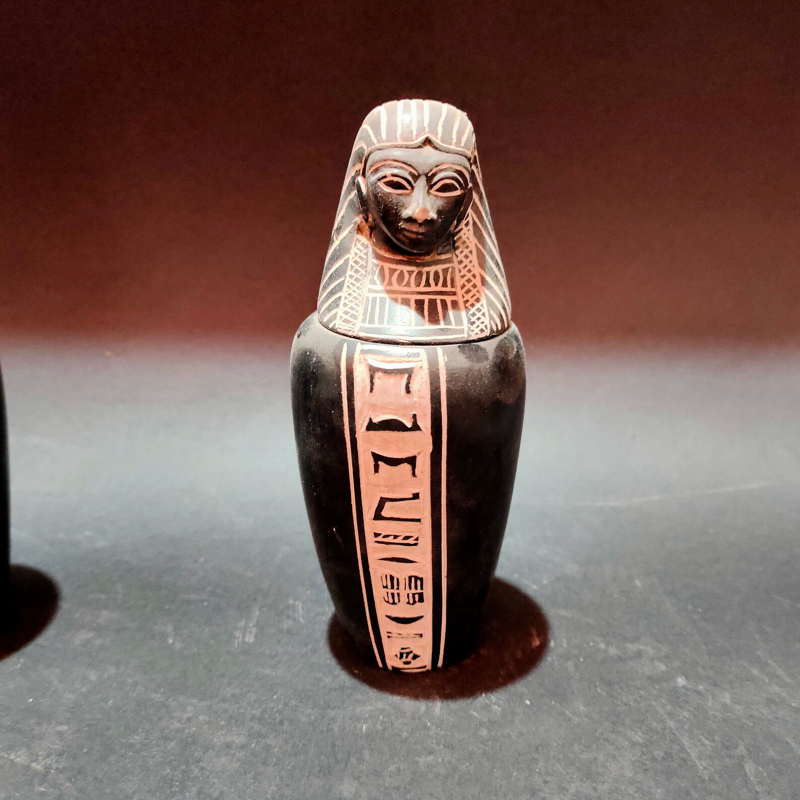The distinctive canopic jars collection made of stone Etsy