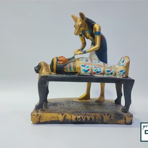 A unique model of Anubis, the machine of embalming and tombs, made in Egypt with distinguished quality