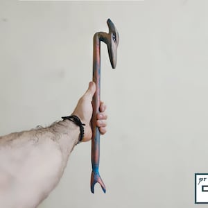Was scepter. A similar museum piece. the original. Brilliantly. made in Egypt.19 Inches