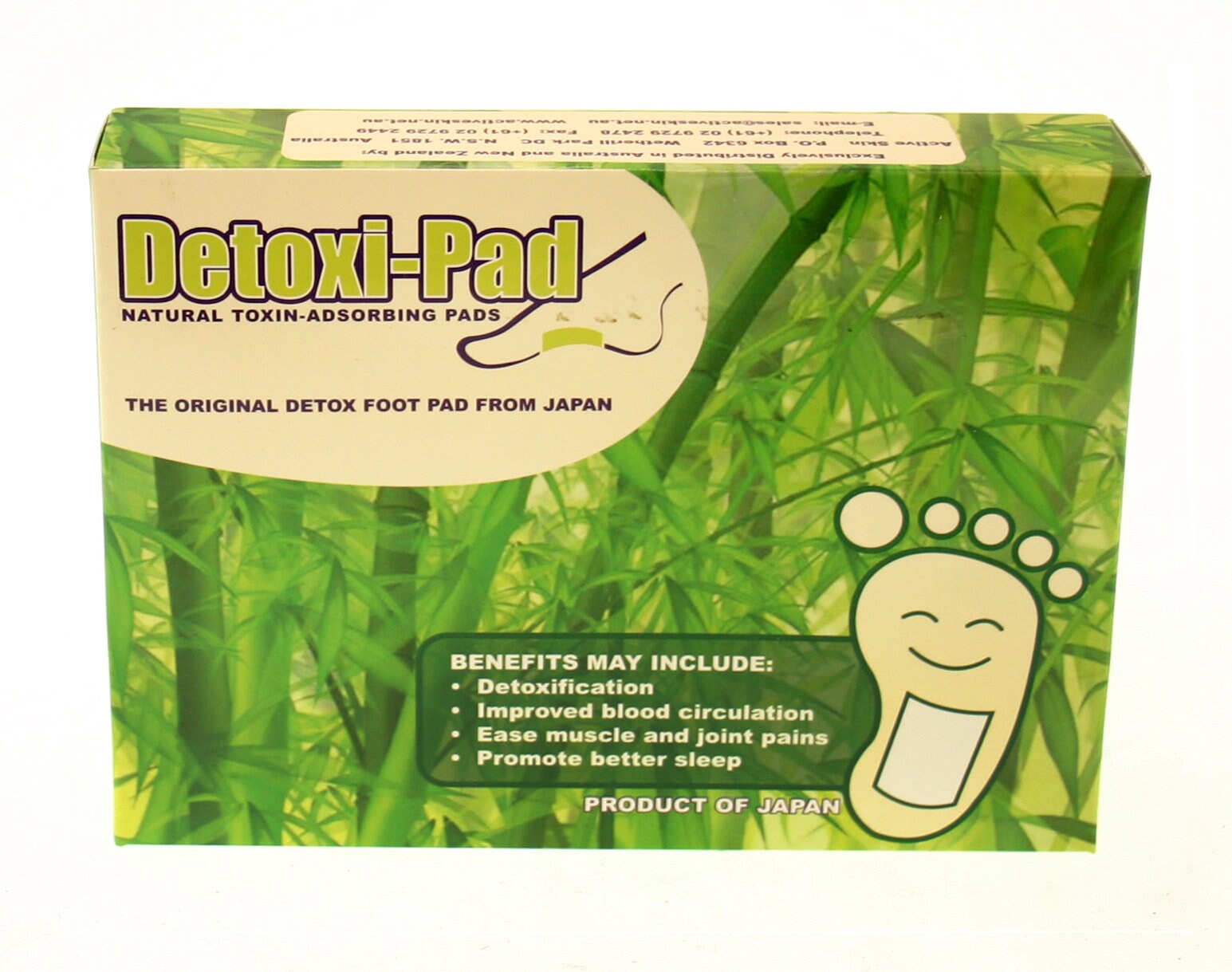 Japanese Detox Foot Patches 5 Night Use per Box Active Etsy Australia