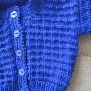 Knitted Round Neck Long Sleeve Baby Cardigan With Zipper (C15-042
