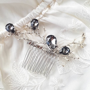 Twig hair piece Gothic hair comb