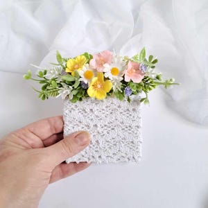 Wild flowers pocket boutonniere Summer wedding  pocket boutonniere Colorful boutonniere for man Chamomile groom&#39;s buttonhole