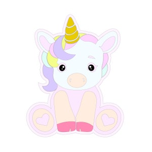 UNICORN Svg и Studio файл мой цифровой скрапбукинг BROTHER Scunncut Cricut и силуэт + ЛАЗЕРНЫЙ файл