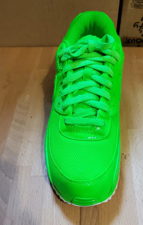 Nike Air Max 90 Neon Sneakers - Etsy België