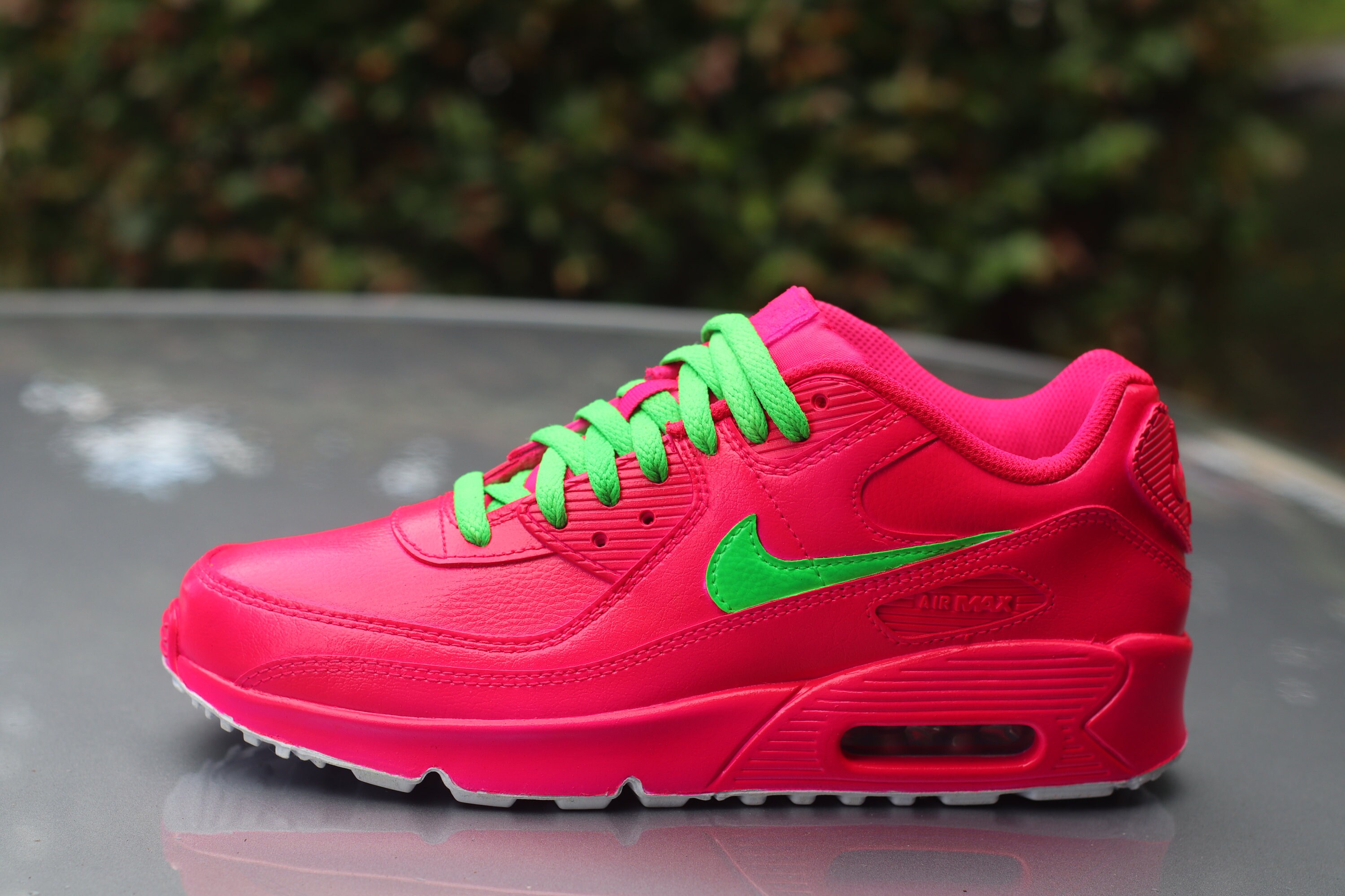 Nike Air Max 90 Neon Sneakers - Etsy