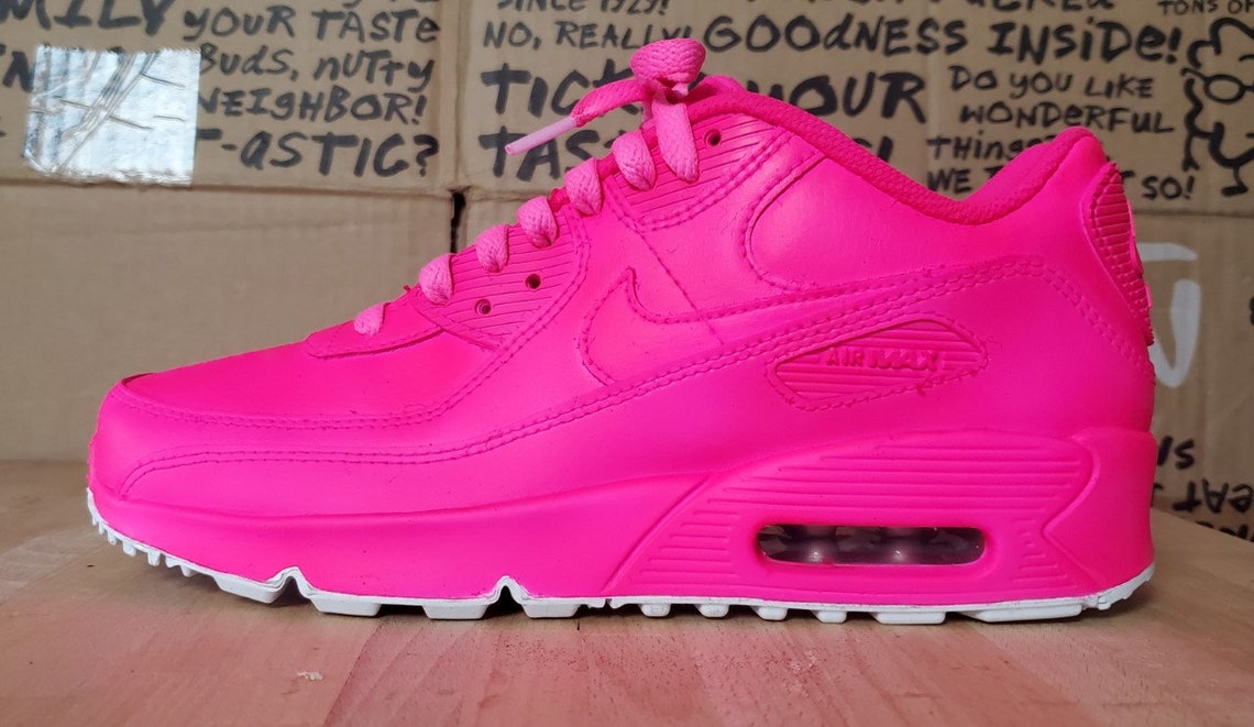 neon colored air max