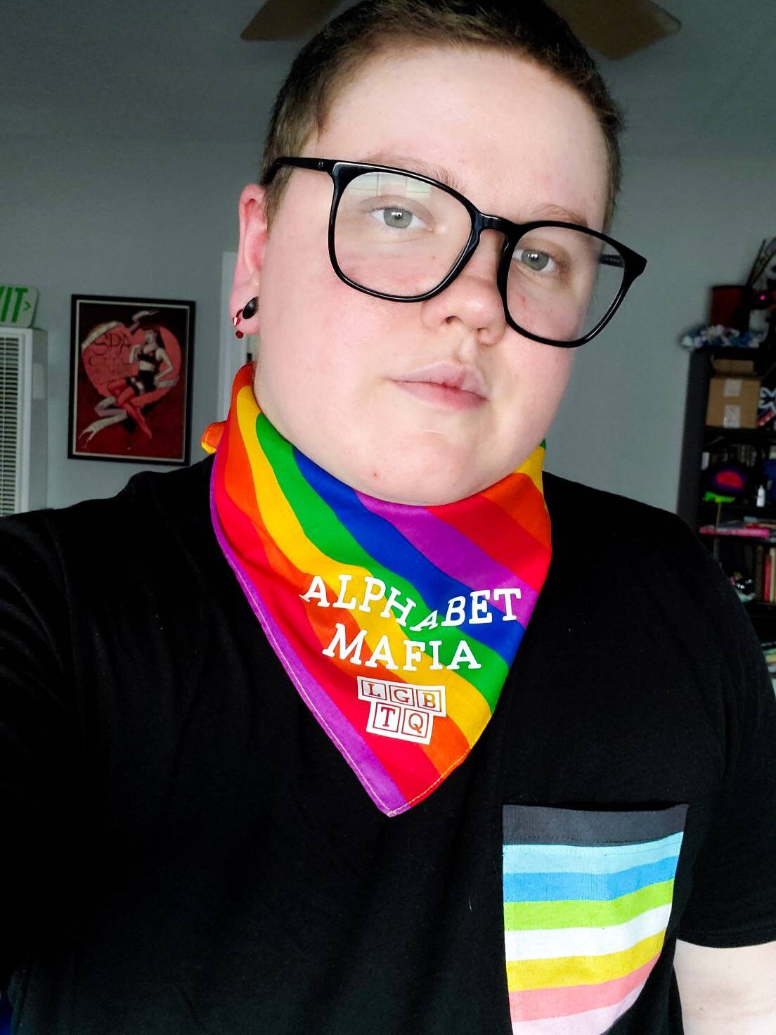 Alphabet Mafia LGBTQ Rainbow Pride 22 Handmade Bandana | Etsy