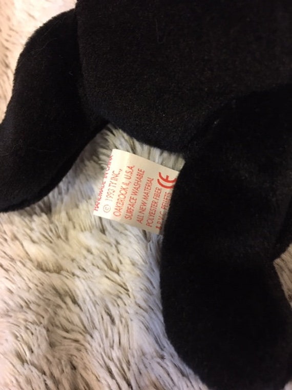 Blackie beanie baby errors deals