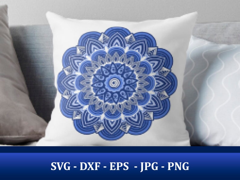 Download Mandala SVG Layered 3d mandala svg dxf mandala for cricut ...