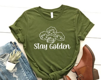 Camiseta Stay Golden, regalo para fans de Golden Girls