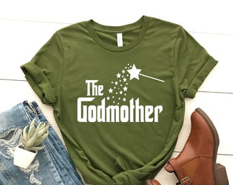 Fairy Godmother T-Shirt, Mothers Day Godmother Gift