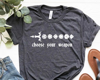 Shirt Dungeons and Dragons, T-shirt rollenspel, geekcadeau