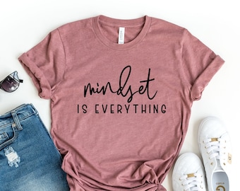 Mindset Is Everything Shirt, Retro Teacher T-Shirt